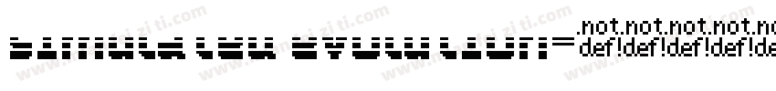 simulated evolution字体转换